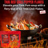 3.5oz EZ THAI - Chili Pepper Flakes - Thai Red Chilli Crushed Powder Seasoning Spice for Chinese, Mexican, & Asian