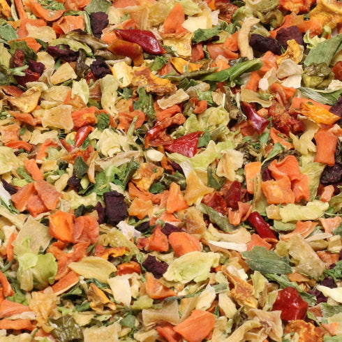 1 Lb 16 Garden Deluxe Vegetable Soup Mix by Its Delish, Bulk Bag | Natural Dehydrated Vegetables for Ramen Noodles