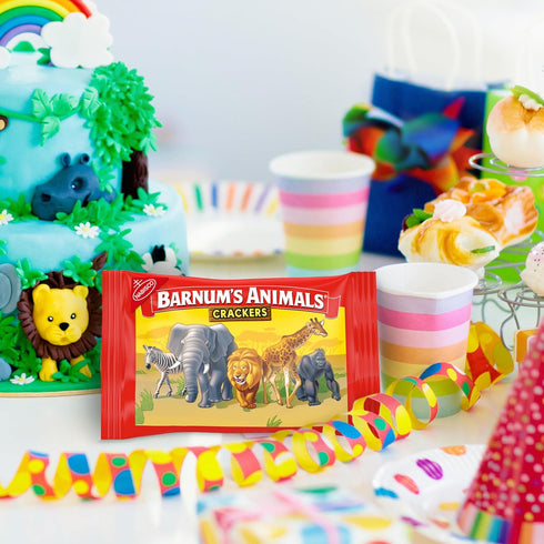 BARNUM'S ANIMALS 48 Packs (4 BARNUM'S Original Animal Crackers, Bulk Kids Snacks, Snack Boxes)