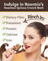 2.12 oz, Pack 1 Rawmio Hazelnut Quinoa Crunch Bark - Vegan Chocolate Bars