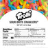 Gummy 5 Trolli Sour Brite Crawlers Candy, Worms Sour Candy, Pound Bulk Bag