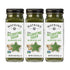 Watkins Green Decorating Sugar (No Artificial Dyes), Non-GMO, 4.2 Ounce, 3-Pack