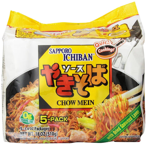 Sapporo Ichiban Chow Mein, 18 Ounce