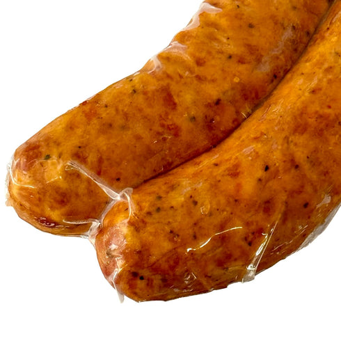 2 1 lb Alexs Meat Shashlichnaya Pork and Chicken Sausage Eastern European Grill-Style Sausage, Juicy and Lightly