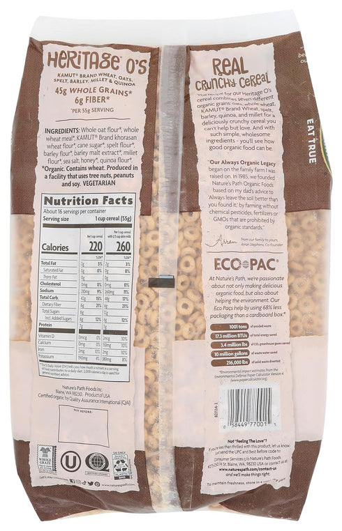 Organic Heritage Cereal - Eco-Friendly Breakfast Option