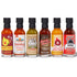 Set, Set 6 Thoughtfully Gourmet, Street Food Sauces Hot Sauce and BBQ Gift Flavors: Diablo Wings Sauce, Louisiana