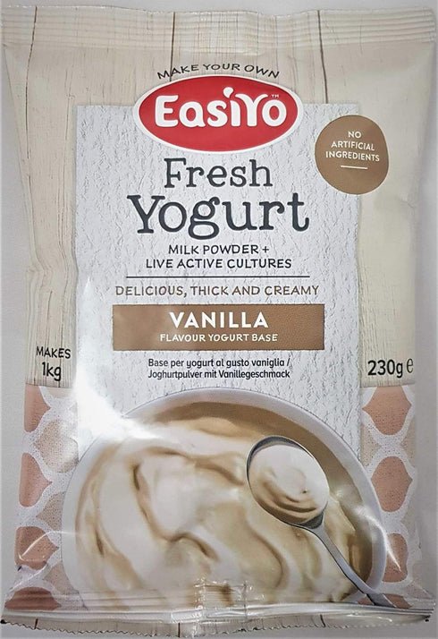 Easiyo Vanilla Yoghurt Mix 230g - Pack of 6
