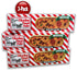 3-Lb. Packed 3 Pack Claxton Fruit Cake Regular Recipe | Old Fashioned Holiday Fruitcake in Signature Claxton Individual