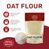 Spicy World 4 (64oz) Oat Flour Whole Grain Pound Bag - Pure, USA Grown, For Baking & More, Non-GMO, Great Wheat