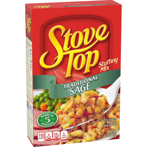 Kraft (6 oz Stove Top Traditional Sage Stuffing Mix Box)