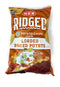 HEB Ridged Loaded Baked Potato Flavored Potato Chips 9oz - 1 bag