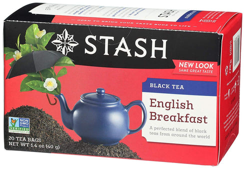 Stash Tea English Breakfast Tea, 20 ct, 2 pk