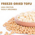 LWWTYKSPL 6oz 170g Freeze Dried Tofu Low Sugar, Natural Snack, Keto Friendly, Gluten Free Delicious Tofu