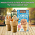 1.2 Oz (Pack 12) Lets Do Gluten Free Ice Cream Cones - Sugar Cones for Ice Cream, Mini Ice Cream Cones, Ice Cream Cups