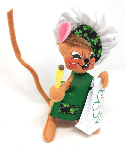 Generic 6 150712 Annalee - in Irish Soda Bread Chef Girl Mouse, A Special St Patrick's Day Bread