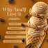 5 2 (1 Pack, Triple Scoop - Premium Coffee Ice Cream Mix For Ice Cream Maker. Simple, Easy, Delicious. From Gourmet Mix