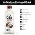 18 Oz. (Pack 12) Bai Cocofusions Molokai Coconut, Antioxidant Infused Beverage, Fl. Bottles