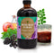 VINGA Organic Elderberry & Holy Basil Moringa Infusion Daily Herbal Tonic with Apple