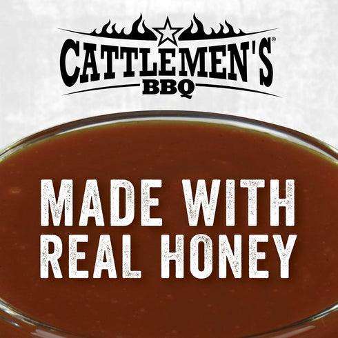 Cattlemen's Mississippi Honey BBQ Sauce, 1 gal, Bulk Container for Dipping and Barbecue