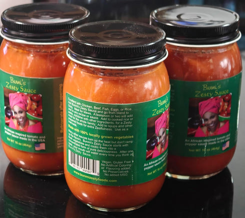 Bunmi Zesty Foods (3) Bunmi's Zesty Sauce
