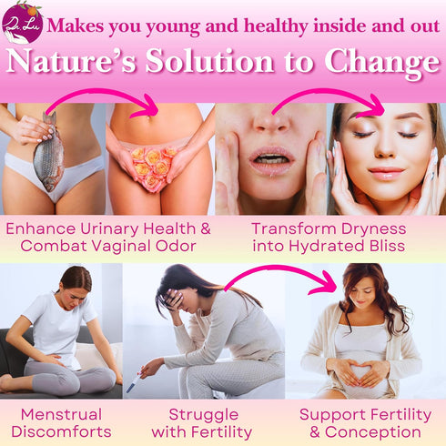 100% Dr. Lu's Happy Girl Tea | Natural Herbal Tea for Hormone Balance, Menstrual, PMS, PCOS & Menopause | Antioxidant
