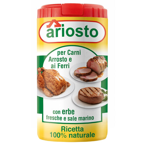 Ariosto Meat Seasoning, Roasted and Grilled, 2.8 Ounce, 4 Per Case