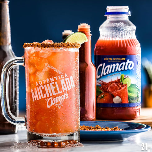 32 oz (Pack 12), Clamato Original Tomato Cocktail, fl bottle of Flavored With Tomato Juice & Spices, Perfect Mixer