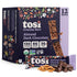 Tosi Nut Bars, Almond Dark Chocolate, Healthy Snacks for Adults & Kids,