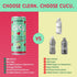 11 oz 12 Pack CUCU Pressed Cucumber + Watermelon Water Real Juice from Fresh Cucumbers and Watermelons with Vitamin C