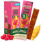 SOLELY - Organic Mango Raspberry Fruit Jerky - 12 Individually Wrapped Fruit
