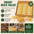Generic 30 Pack Packs (6 180 Shortbread Cookies Individually Wrapped, Snack Cookies Each), Total Cookies, Bulk Buttery