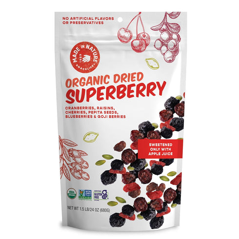 Made in Nature Organic Superberry Fruit Fusion, 24 Ounce (Pack of 1)