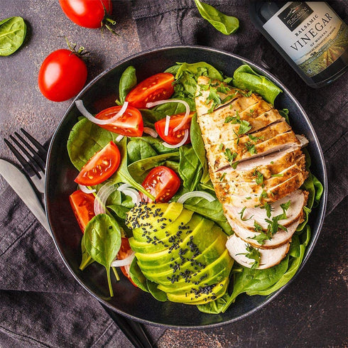 6% 8.45oz Tuscanini Premium Quality Balsamic Vinegar of Modena Italy, Acidity, Glass Bottle, Certified Kosher