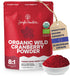 Jungle Powders Wild Cranberry Powder Organic 5 Ounces, USDA Certified Freeze Dried