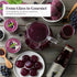 8.4oz (Pack 12), Pure Grape Juice, Glass Bottle of Cold Pressed Juice, Not from Concentrate, Non-GMO, No Sugar Added