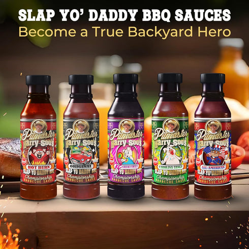 Slap Yo Daddy BBQ Rub Seasoning, California Style, Championship BBQ Rubs for Beef, Pork, Steak, Hamburger, Sausage