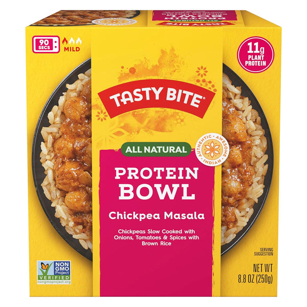 Tasty Bite Chickpeas & Rice Bowl Organic 8.8 Oz