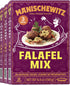 Manischewitz Mediterranean Falafel Ball Mix 6.4oz (3 Pack) All Natural, Sugar Free,