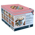 Packets Pack,18 Count Double Donut Coffee Flavored Hot Chocolate Variety Includes Classic, White Chocolate, Chocolate