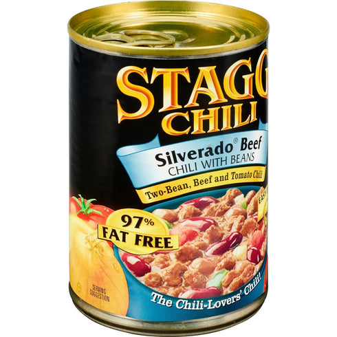STAGG 15 (Pack 12) Silverado Beef Chili with Beans, Ounce