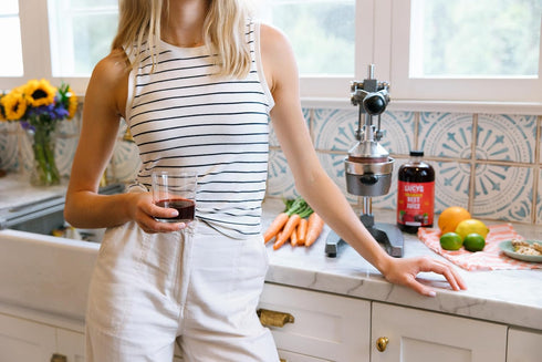 99% 34 oz. Lucys Family Owned - AMERICAN BEETS Organic Pure Beet Juice, Glass Bottle (Fresh Pressed and Pasteurized)