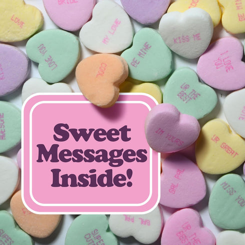 10oz Large Conversation Hearts Candy Valentines Bulk Mix & Mothers Day Edition Ideal for Celebrations, Events & Special