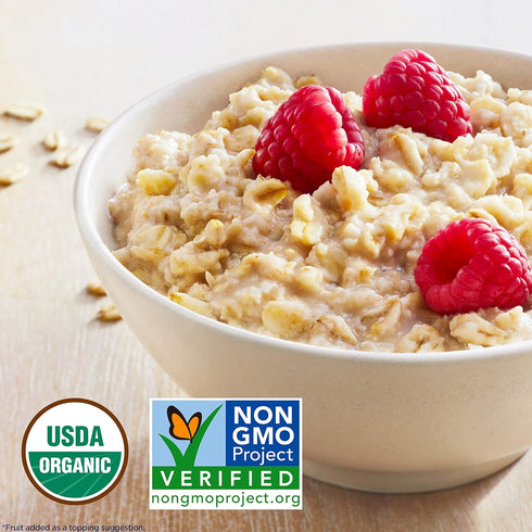 7.9 Oz (Packaging Quaker Instant Oatmeal, Organic Regular, May Vary)