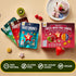 SUNGIVEN 6 Packs Freeze Dried Fruit Crisps Crunch Mixed Fruit Gluten Free Made with Fruit Vegan Healthy Snacks Ready
