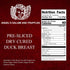 2 oz Angel's Salumi Pre-Sliced Dry-Cured Duck Breast "Prosciutto" Gourmet Artisanal Charcuterie Humanely Raised