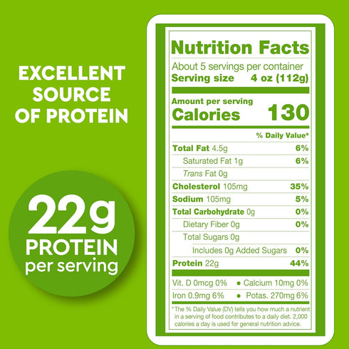 Just Bare 1.25 LB Chicken Natural Fresh Chicken Thighs | Antibiotic Free | Boneless | Skinless |