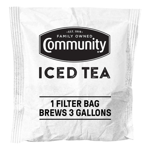 Community Packs 3 Commercial 24 Count (Pack 1) Coffee Pre-Measured Iced Tea Filter for Gallon Urns