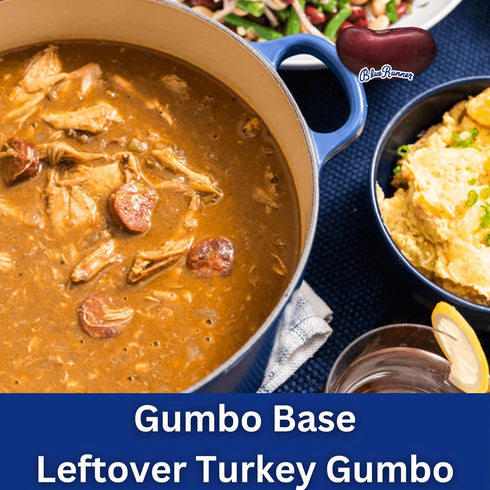 (Pack 3) Blue Runner Gumbo Creole Base of Traditional Louisiana Chicken and Sausage Gumbo Base - Quick and Delicious