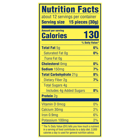 13 oz Wheat Thins Sundried Tomato & Basil Snacks, Whole Grain Wheat Crackers, Snack Crackers, Family Size