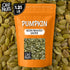 1.25 lb Packed Oh! Nuts Pumpkin Seeds - Roasted Salted - - No Shell Pepitas - in New York Zip-Seal Bag for Exceptional